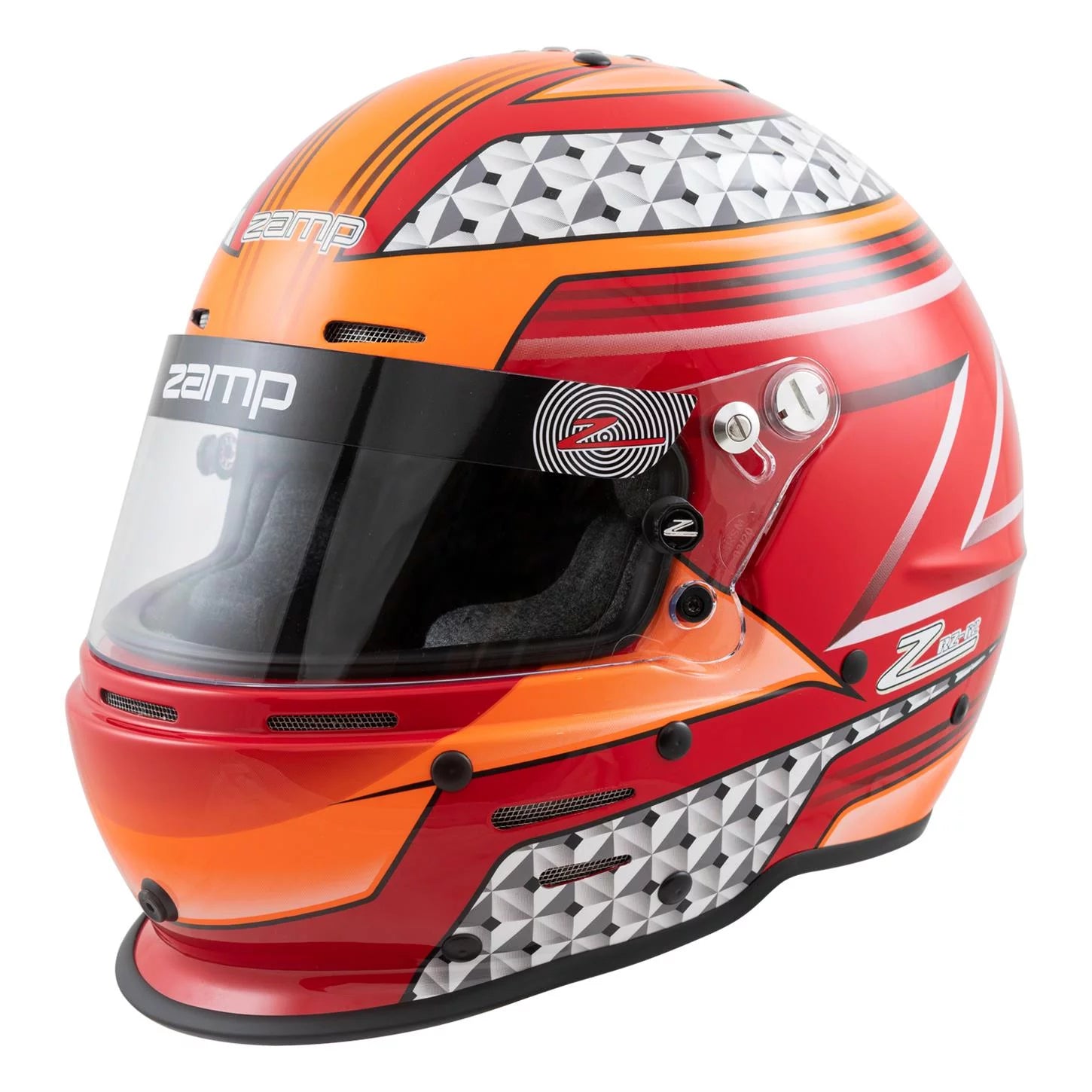 Zamp RZ-62 Aramid Mix SA2020 Helmet, Blue/Green, X-Large S7267