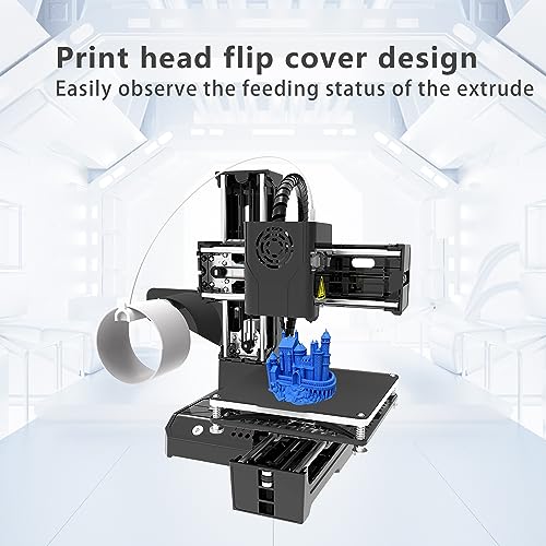 K9 FDM Mini 3D Printer for Kids and Beginners, High Printing Accuracy N778898