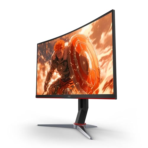 AOC 24G4 24" Gaming Monitor, Full HD IPS, 180Hz 1ms Y482158