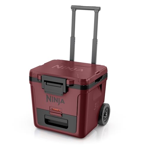 Ninja FrostVault 45QT Cooler with Wheels, Lakeshore Blue M1144