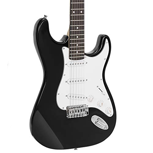 ZENY 39" Full Size Electric Guitar with Amp, Case and Accessories Pack, Blue V510838