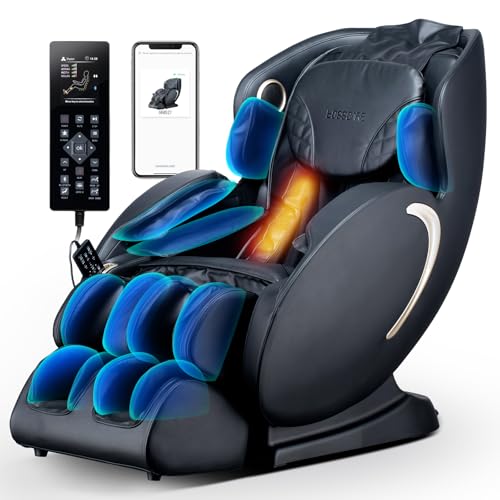 Zero Gravity Massage Chair 3D Full Body Shiatsu Recliner with Airbags and Heating D212