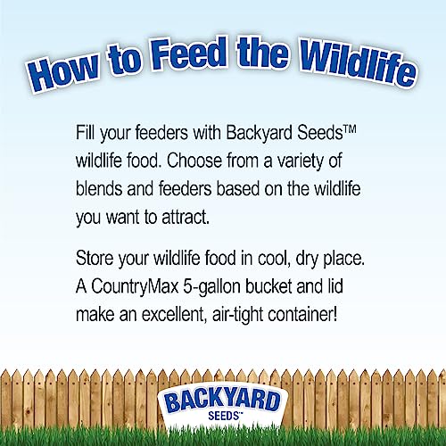 Backyard Seeds Squirrel & Chipmunk Food Mix – 8 lb Bag W532013