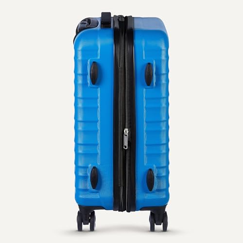 Amazon Basics 21" Hardside Carry-On Luggage with Wheels, Expandable, Black L489