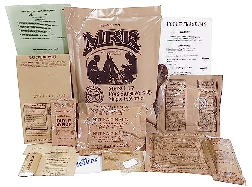 Ammo Can Man Military MREs 2024 Inspection Random Menu Complete Nutritional Meals Made in USA Y7547