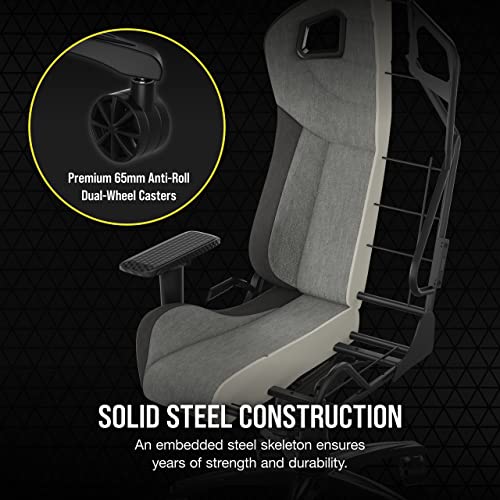 Corsair T3 Rush Fabric Gaming Chair (2023) Charcoal E407