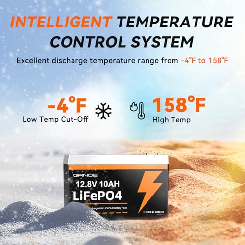 12V 25Ah LiFePO4 Battery with Built-in 20A BMS Q9551