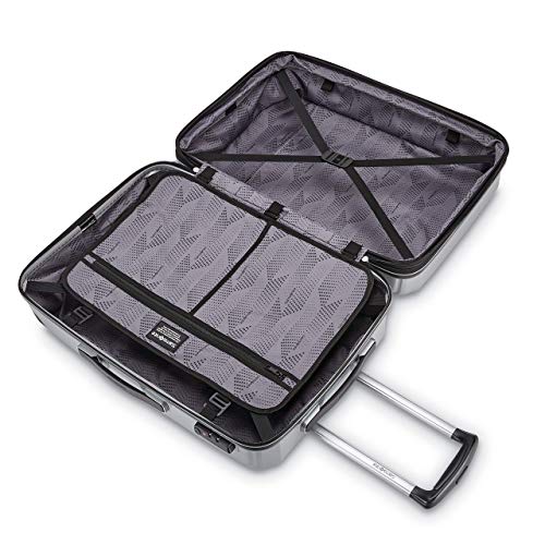 Samsonite Winfield 3 DLX Hardside Expandable Luggage, Silver, Carry-On 20-Inch F64293