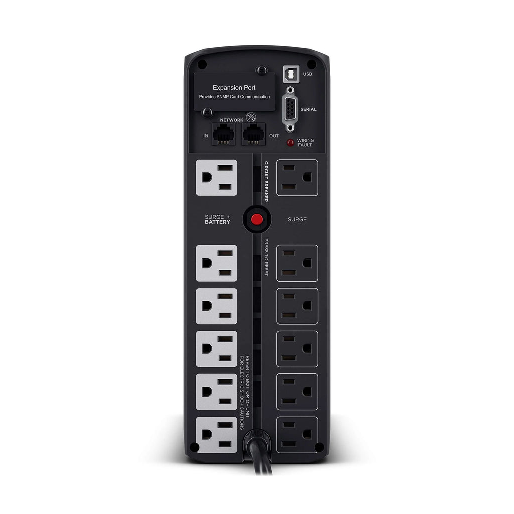 CyberPower CP1500PFCLCD PFC Sinewave UPS System 1500VA/1000W W569