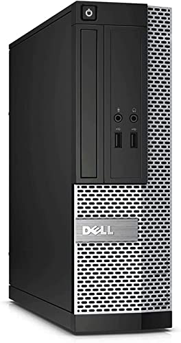 Dell OptiPlex Desktop PC, Intel Core i5, 16GB RAM, 2TB HDD, 22" LED Monitor, RGB Keyboard & Mouse, WiFi, Windows 10 Pro (Renewed) U8595