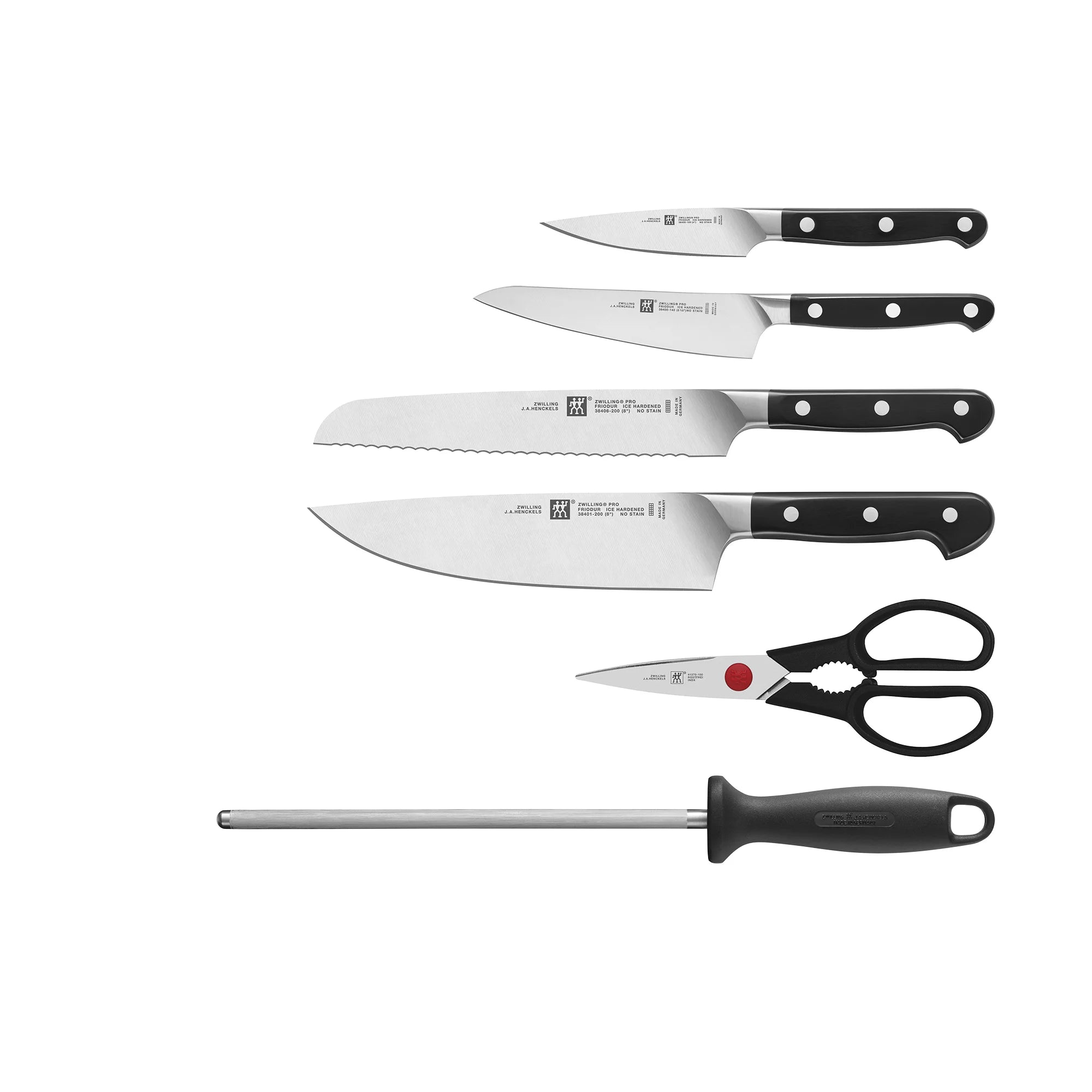 ZWILLING Pro 7-pc Knife Block Set M850781