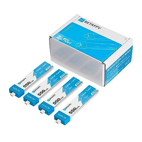 BETAFPV 550mAh 1S BT2.0 LiPo Battery for 75-85mm FPV Whoop Drones Y184