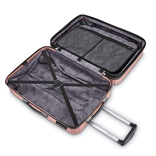 Samsonite Winfield 3 DLX Hardside Expandable Luggage, Silver, Carry-On 20-Inch F64293