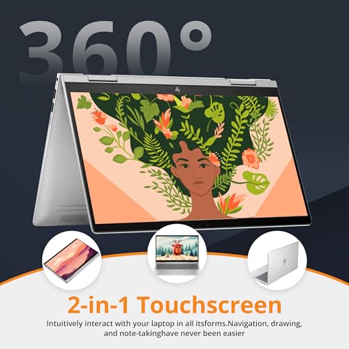 HP Envy 2-in-1 14" Touch-Screen Laptop, Intel Core i5, 8GB RAM, 512GB SSD, Win11 D358