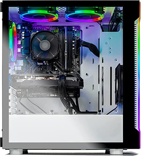 Skytech Azure Gaming PC Desktop, Ryzen 7 9700X, RTX 4060, 2TB SSD, 32GB RAM C74326
