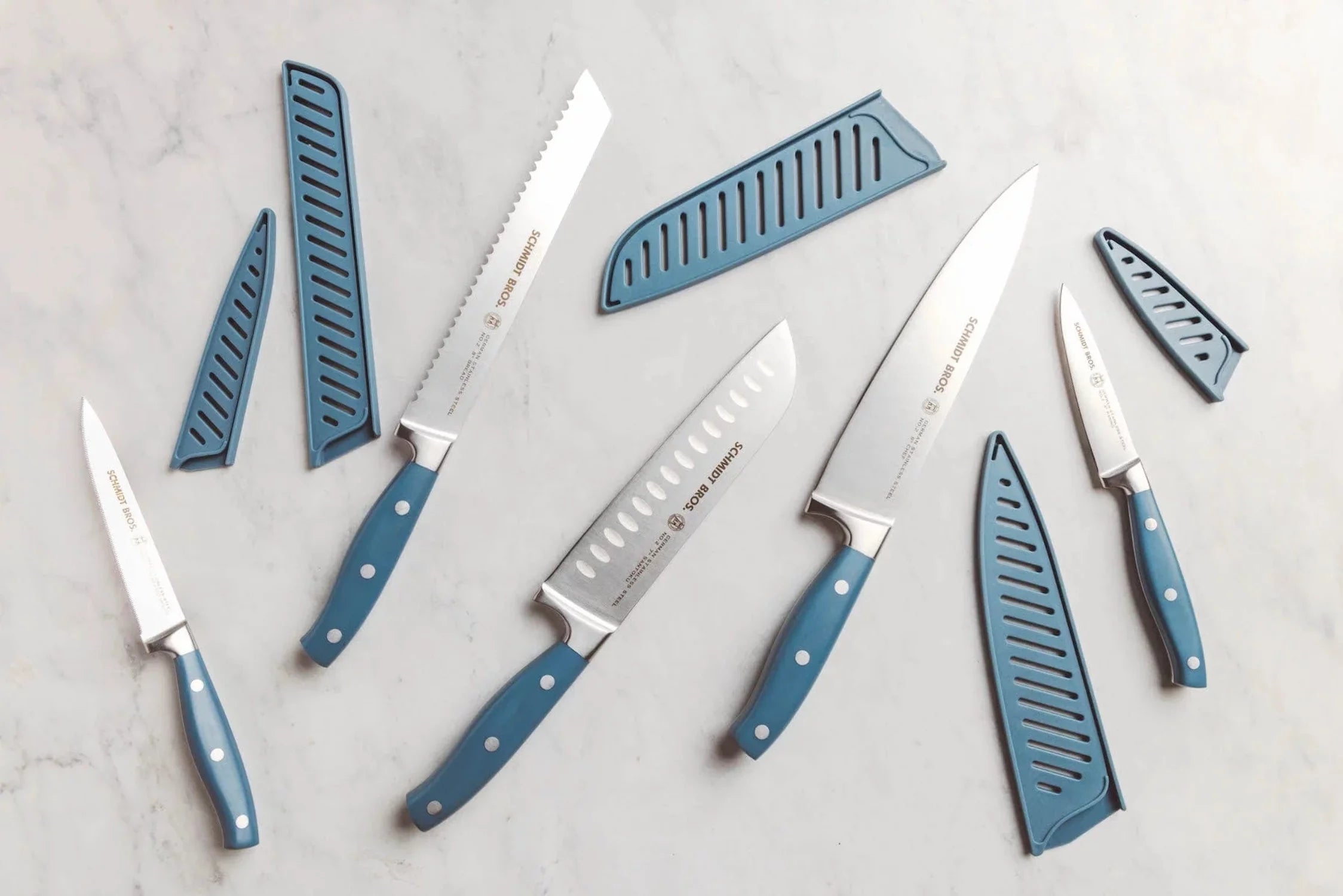 Schmidt Brothers™ Cutlery 10-Piece Knife Set with Sheaths I469