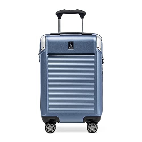 Travelpro Platinum Elite Hardside Expandable Carry-On Luggage, 8 Wheel Spinner, TSA Lock, 20-Inch X826544