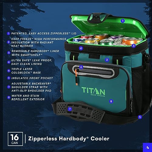 Arctic Zone Titan Deep Freeze Zipperless Hardbody Cooler W899