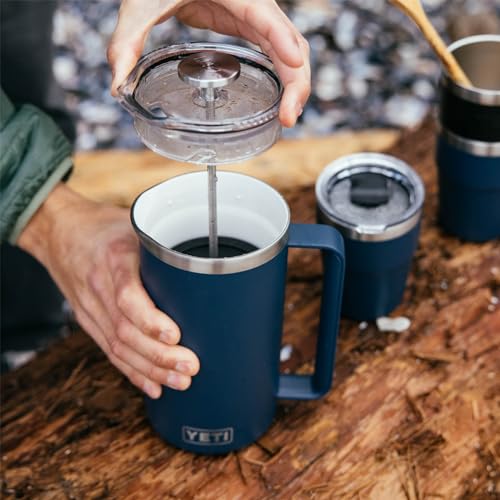 YETI Rambler French Press Coffee Maker with GroundsControl Filter C864