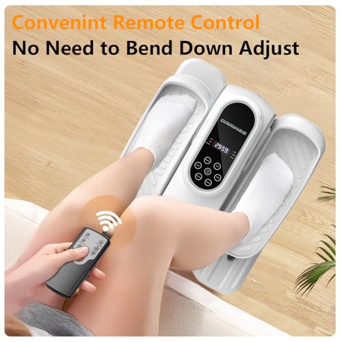 Under Desk Exercise Machine, Electric Leg Exerciser for Seniors, Portable Seated Pedal Exerciser F783