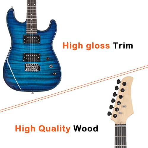 Ktaxon 39 Inch Electric Guitar Kit with 20W Amp, Bag, Strap, Cable, Accessories W1993
