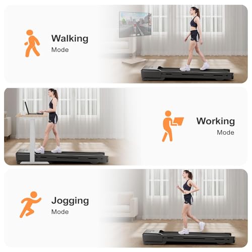 SupeRun Walking Pad, Under Desk Treadmill with Remote Control, 2.5 HP Y8357