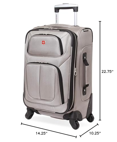 SwissGear Sion Softside Expandable Roller Luggage 3 Piece Set N784870