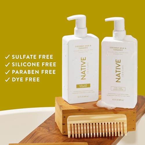 Native Shampoo and Conditioner, Sulfate & Dye Free, Almond & Shea Butter, 16.5 fl oz each (2 pack) B27204