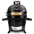 Ceramic BBQ Charcoal Kamado Grill 13 Inch Portable Tabletop Red Y244