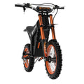 Tuttio Soleil 01 Electric Dirt Bike 2000W, 37MPH Speed, 14"/12" Fat Tires Electric Motorcycle, 48V 21AH Battery for 45 Mile Range,Ideal for Adults & Teens 13+ on Mountain Adventures(USA Warehouse)
