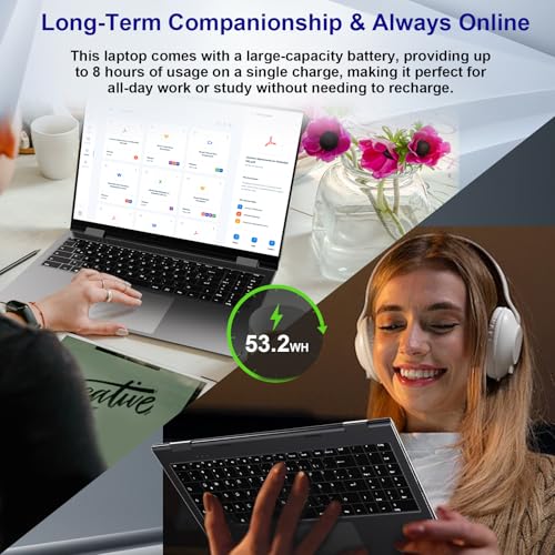 Jumper 2 in 1 16 inch Convertible Laptop Touchscreen Y937404