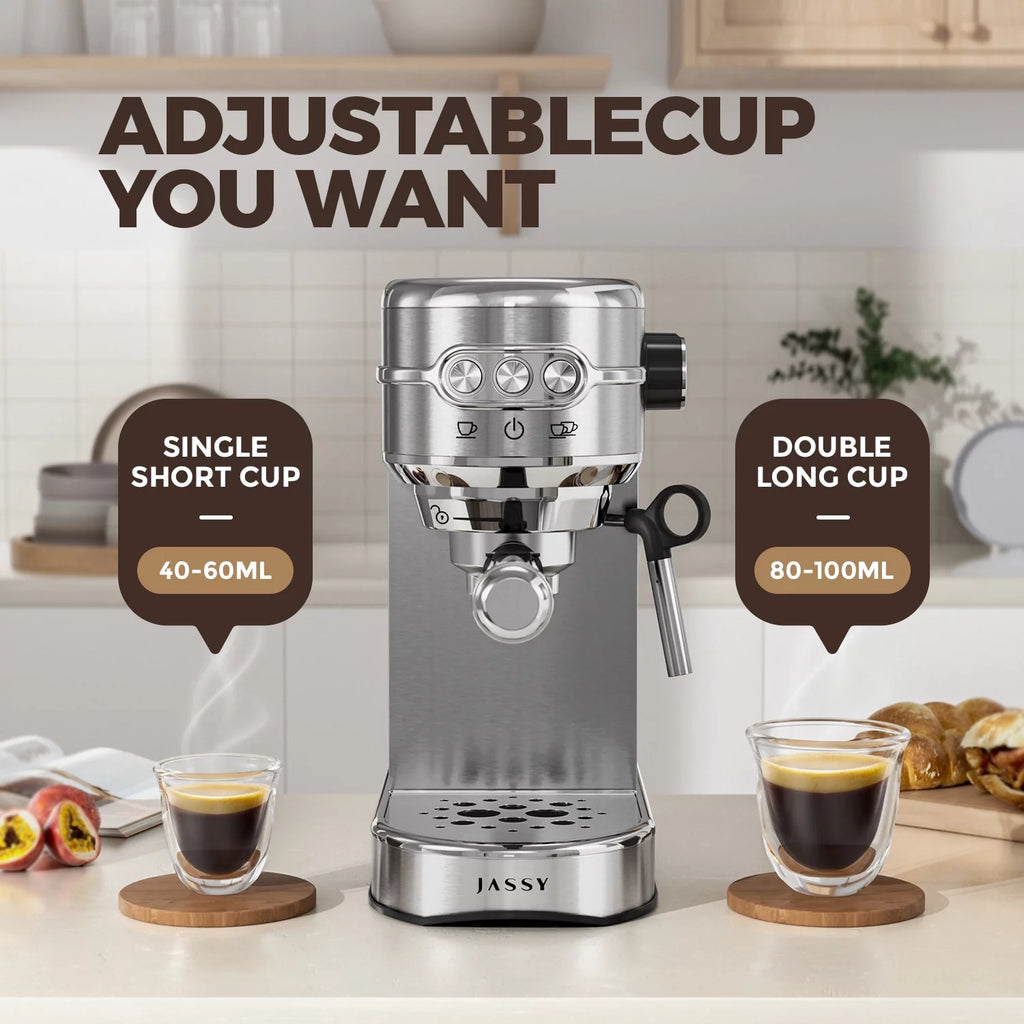 Espresso Coffee Maker 20 Bar with Milk Frother V403