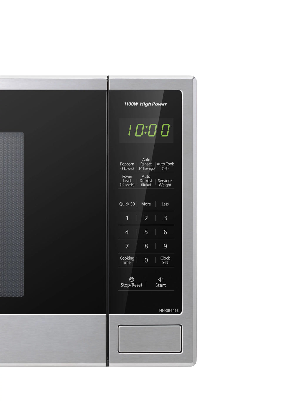Panasonic 1.3 Cu. Ft. 1100W Countertop Microwave Oven with Genius Sensor E689