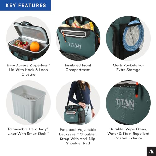 Arctic Zone Titan Deep Freeze Zipperless Hardbody Cooler W899