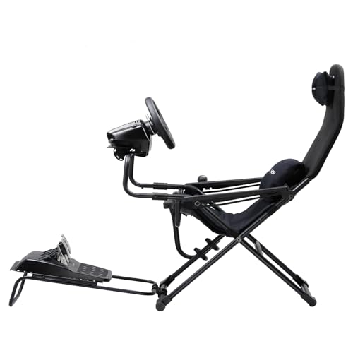 GTPLAYER Sim Racing Cockpit Foldable Adjustable for PC I544