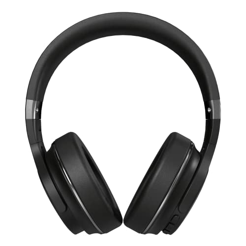 Raycon The Everyday Wireless Bluetooth Over Ear Headphones with Active Noise Cancelling, Black D622