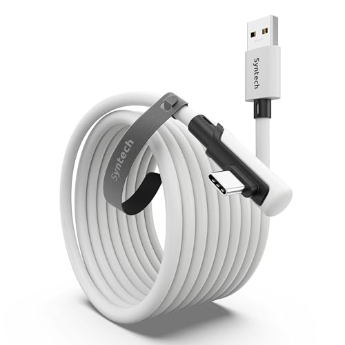 Syntech Link Cable 16FT USB 3.0 to USB C for Meta Quest 3/3S/2, PCVR & SteamVR X45404