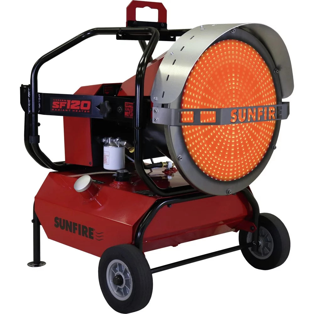 Sunfire 95120 SF120 120,000 BTU Diesel/Kerosene Radiant Heater P1518