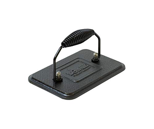 Lodge Reversible Cast Iron Grill/Griddle, 9.5 x 16.75 Inch, Pre-Seasoned U26188