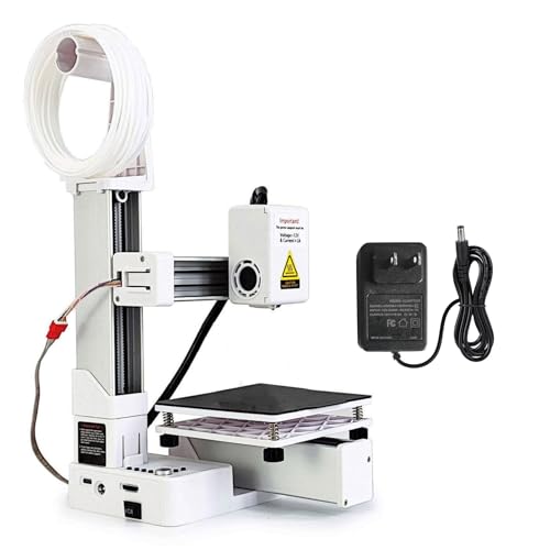 3D Printer Mini, Compact FDM 3D Printer with Removable Build Plate L3427
