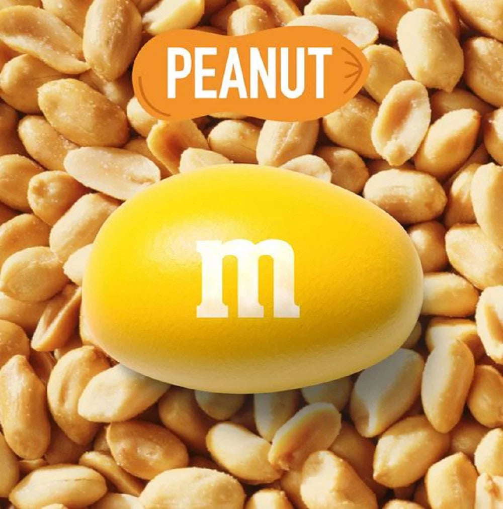 M&Ms Peanut Chocolate Candy, 62 oz Jar W77988
