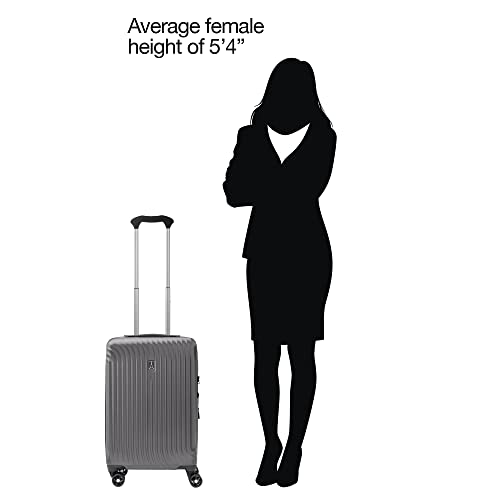 Travelpro Maxlite Air Hardside Expandable Carry-On Luggage, 21-Inch, Shadow Grey B385