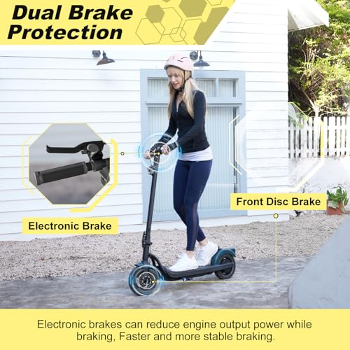 Electric Scooter for Adults, Foldable, 500W Motor, 10" Tires O2626