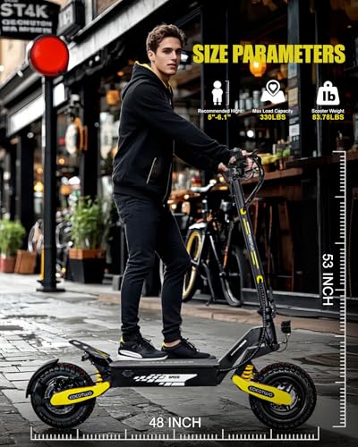 Electric Scooter for Adults, 1200W Motor, 31 MPH, 11" Off-Road Tires Z5824