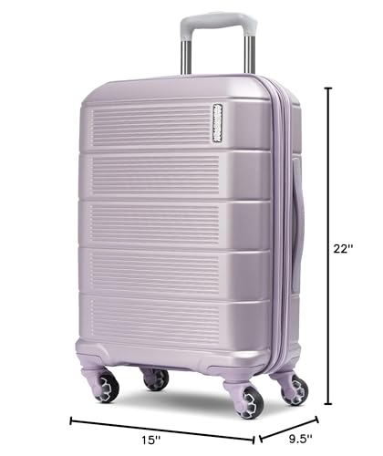 American Tourister Stratum 2.0 Expandable Hardside Carry-on Luggage, Purple Haze R94654