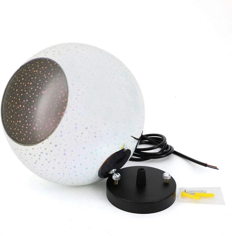 TFCFL Modern 3D Art Ball Pendant Light Fireworks Glass Chandelier X1898