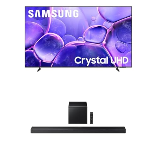 Samsung 43-Inch Crystal UHD U8000F 4K Smart TV (2025 Model) H556