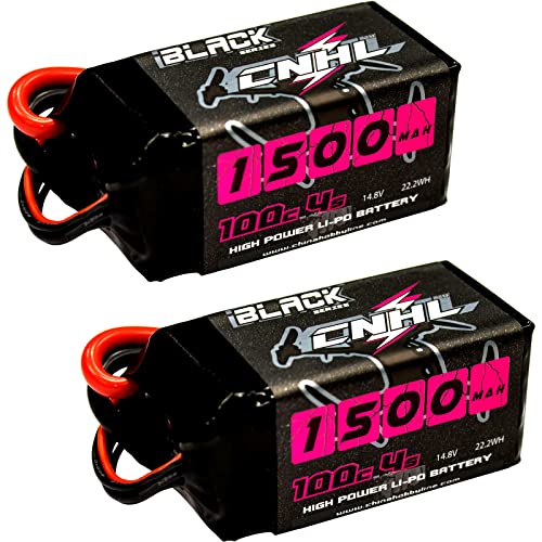 CNHL 1500mAh 130C 4S Lipo Battery with XT60 Plug for FPV Drone Racing G868