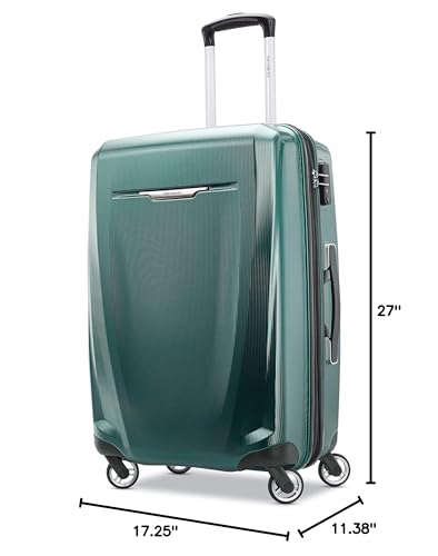 Samsonite Winfield 3 DLX Hardside Expandable Luggage, Silver, Carry-On 20-Inch F64293