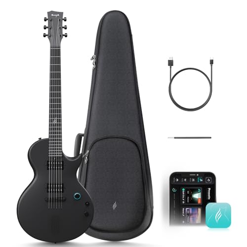 Enya Electric Guitar Inspire 39" Carbon Fiber with Wireless Speaker and Gig Bag Y562682